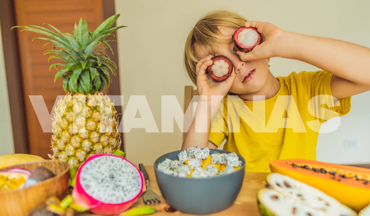 Vitaminas na Infância.