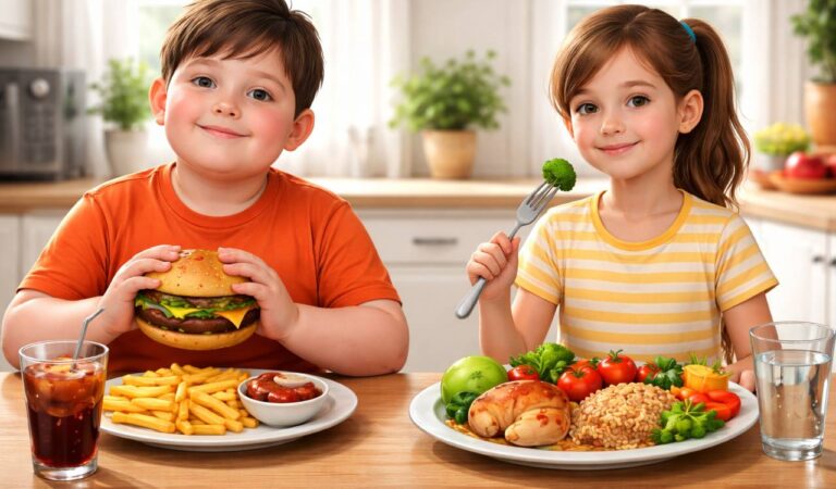 Obesidade Infantil e Desnutrição: como identificar desequilíbrios e apoiar o crescimento saudável!